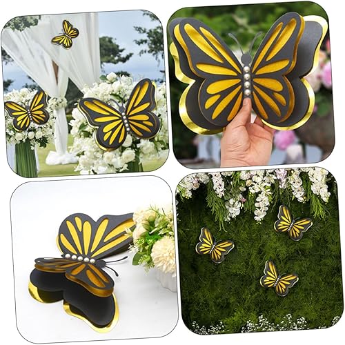 Miniatura 8 de Garneck 10 Pcs Party Decoration Butterfly Wall Decoration Hollow Out Sticker Wall Butterflies Mariposas Decorativas Para Fiesta Butterflies Decor