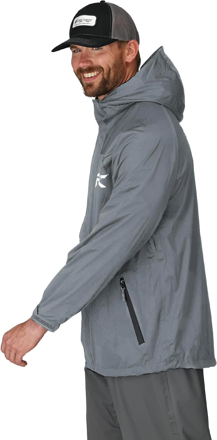 FROGG TOGGS Men’s FTX Lite Rain Jacket – 3-Layer Waterproof, Breathable, Stretch Comfort FROGG TOGGS Men’s FTX Lite Rain Jacket – 3-Layer Waterproof, Breathable, Stretch Comfort