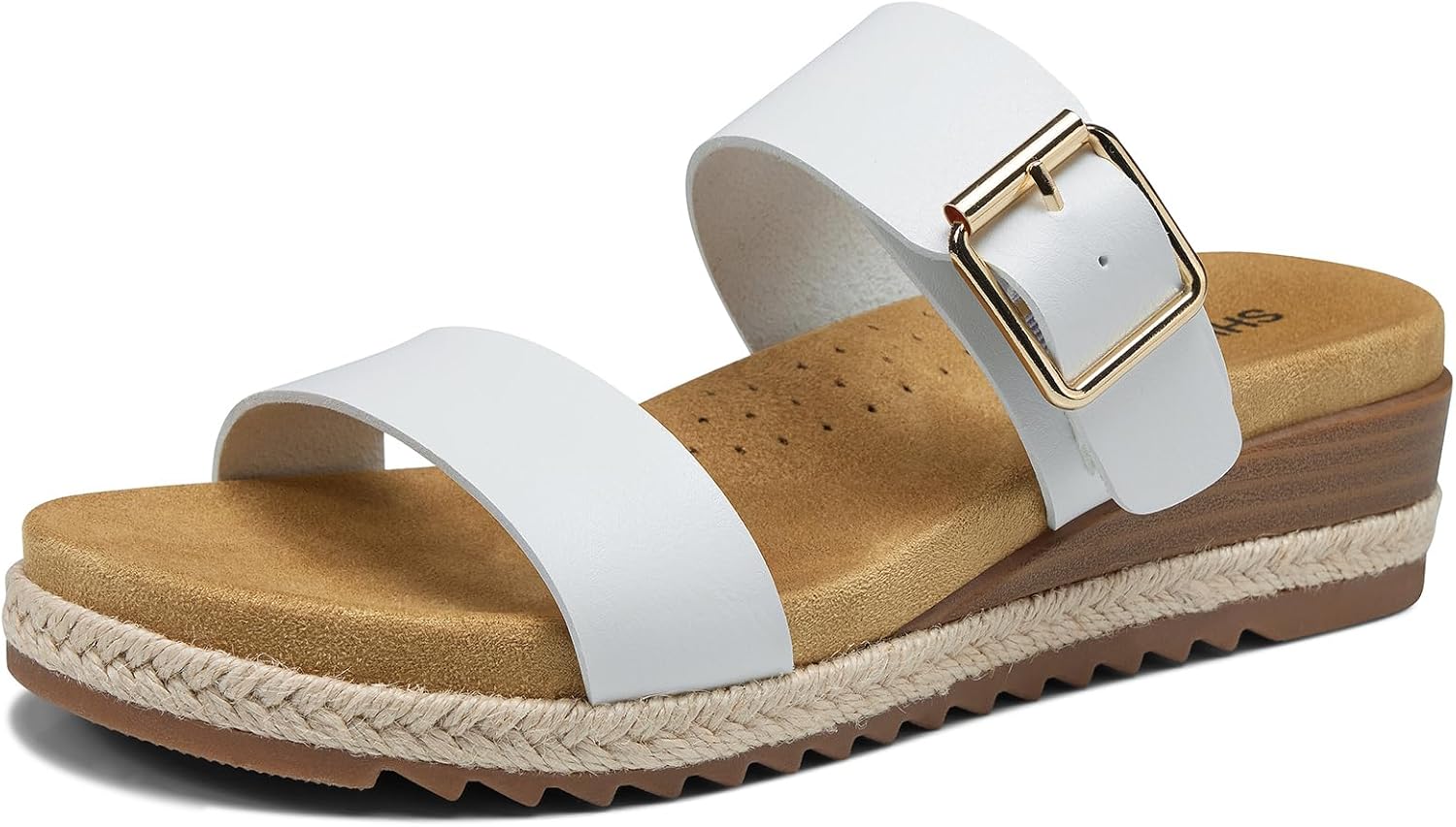 SHIBEVER Flat Sandals for Women Dressy: Comfortable 2026 Womens Sandal - Arch Support Walking Summer Shoes