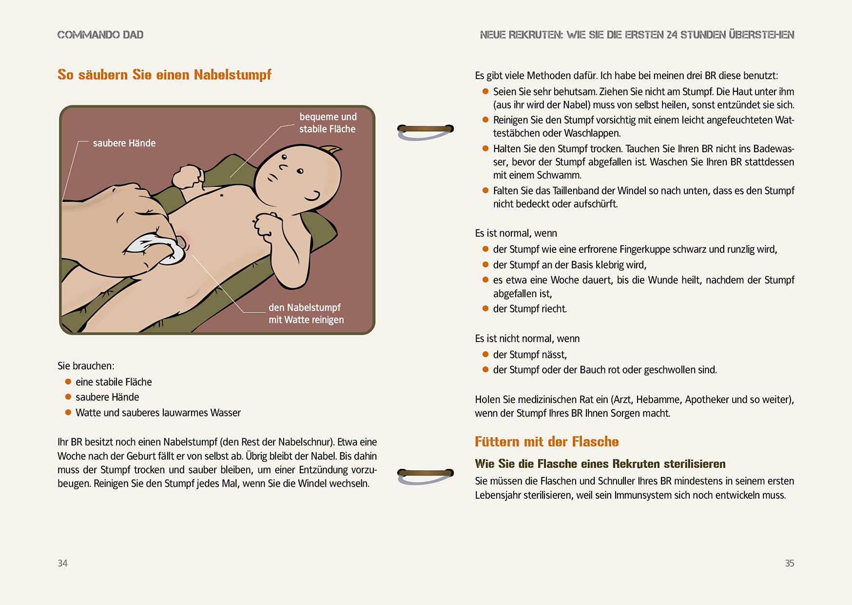 Commando Dad (Deutsche Ausgabe): Die Grundausbildung für werdende Väter. Von der Geburt bis zum 3. Jahr