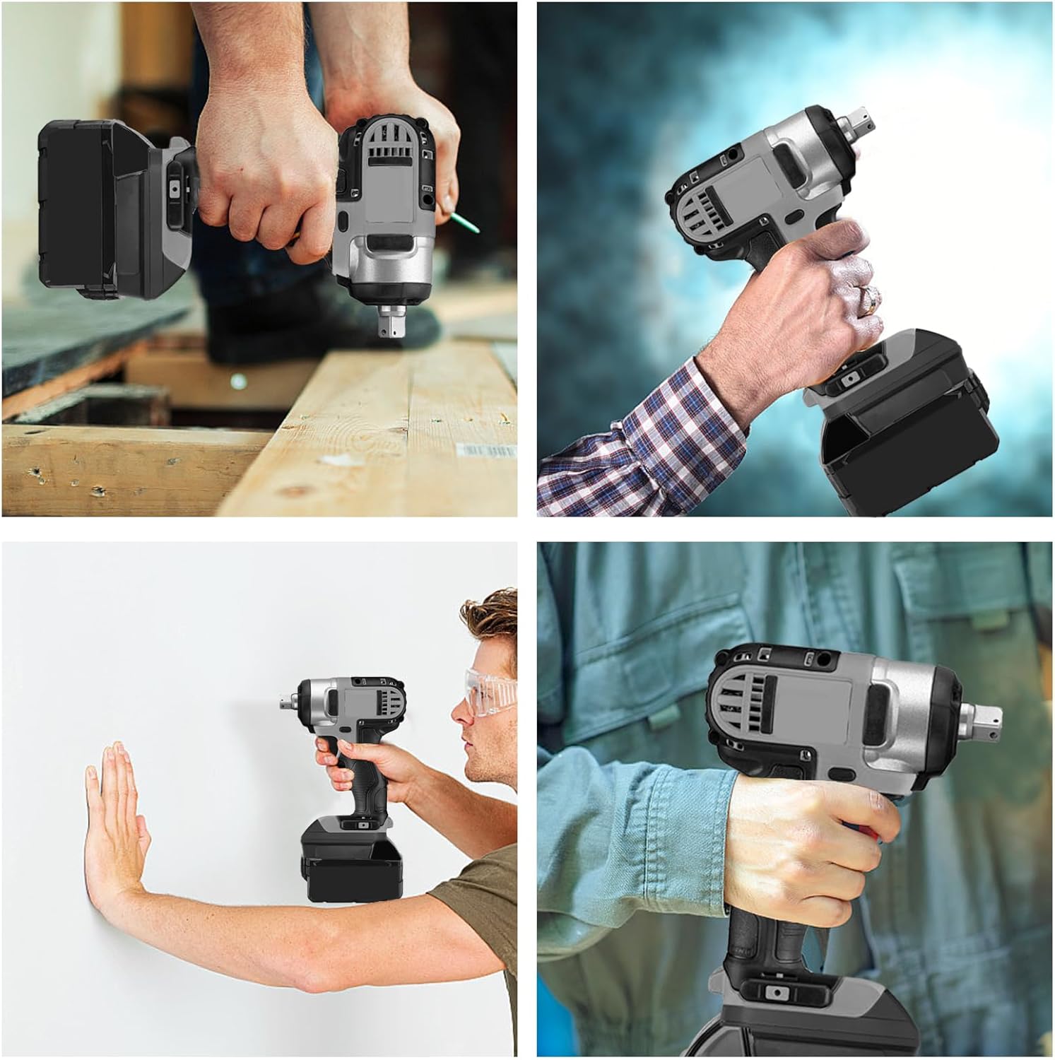 Adapter MIL18DL for Milwaukee 18V Battery to for Dewalt 20V Tools, Convert for M18 Battery to for Dewalt 20V Tool Use - Image 6