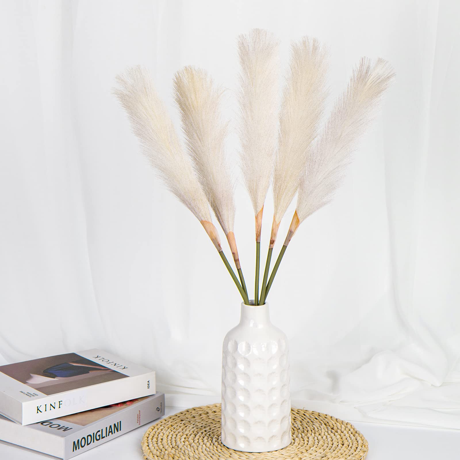 パンパスグラス　３０本 Amazon.co.jp: Uieke 17インチ パンパスグラス、30個 天然ドライ