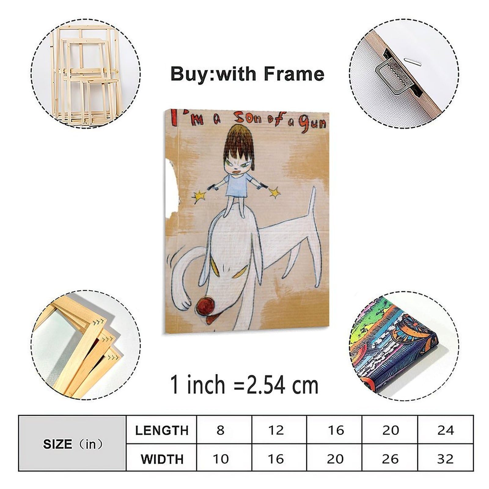 Amazon.com: Nara Yoshimoto Art,Yoshitomo Nara Poster, Japanese