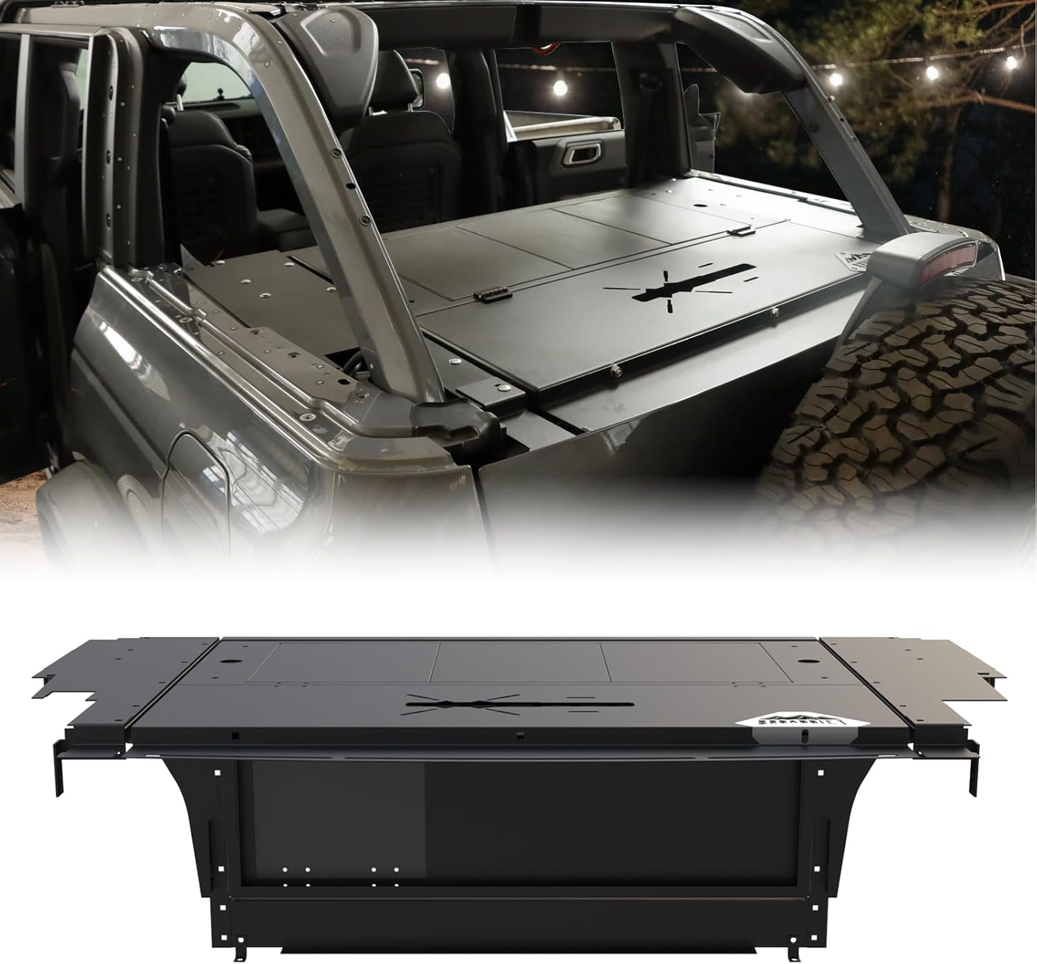 Broaddict Security Deck Enclosure Trunk Luggage Storage