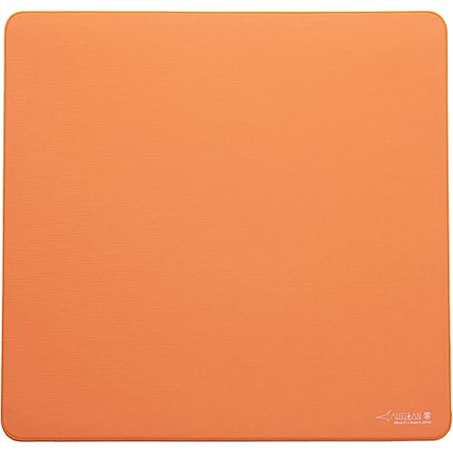 Artisan FX Zero Soft Orange Gaming Mouse Pad E-Sports (L, Orange)