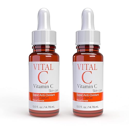 Vital C - Suero de vitamina C para ojos Hidratante ligero Reafirmante de la piel Aumenta el colágeno Vitamina C Cuidado de la piel Super Anti