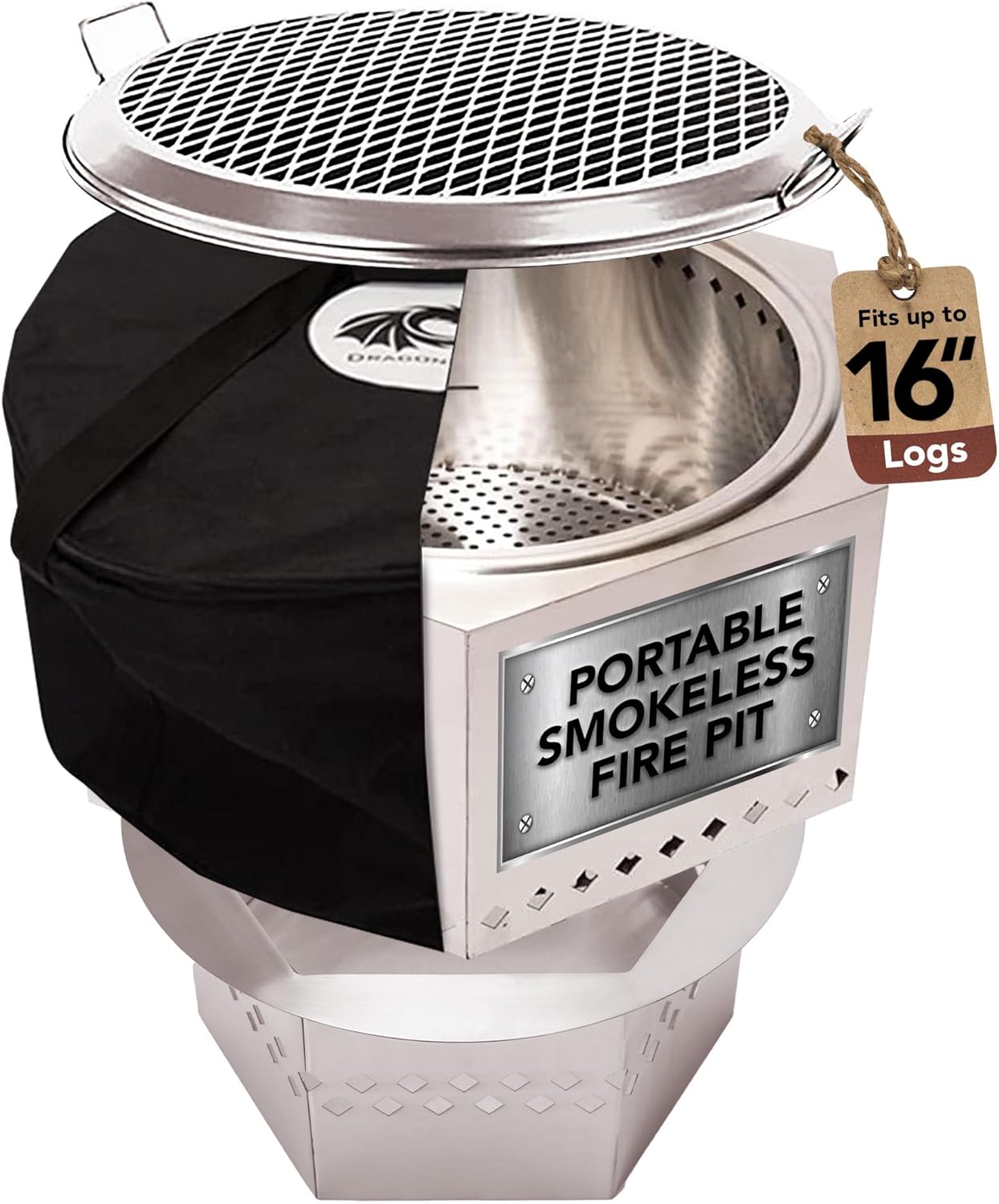 Dragonfire Portable Smokeless Firepit, Accessories