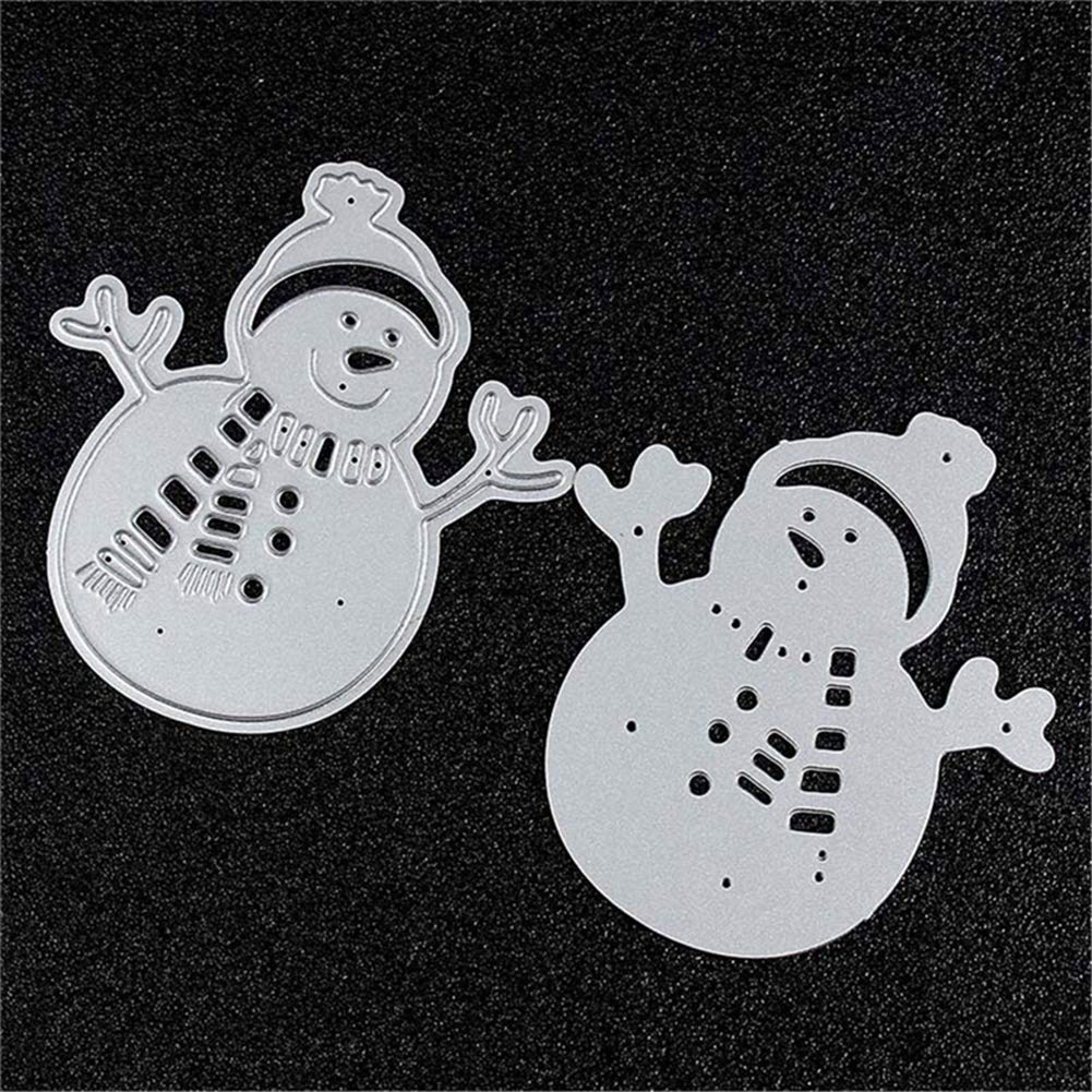 Christmas Snowman Metal Cutting Dies - Scrapbooking & Card Making Dies, Embossing Stencils, DIY Craft Accessories - View #2