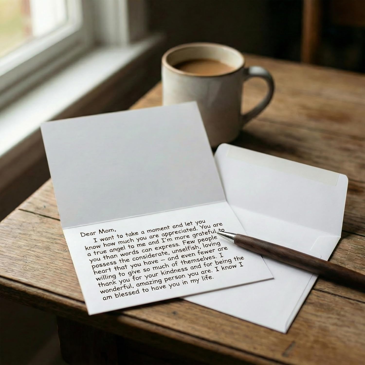 Heavyweight White Blank Cards With White Envelopes 4.25"x5.5" Greeting Cards Blank Cards And Envelopes Printable Note Cards With Corresponding Envelopes (25 Pack) - Image 5