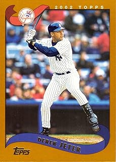2002 Topps #75 Derek Jeter Baseball Card