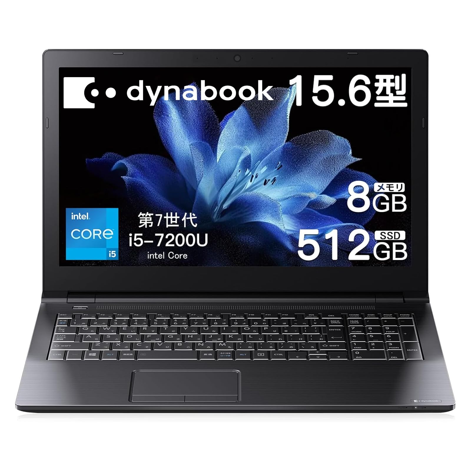 【12ヵ月保証】中古ノートパソコン SSD 第8世代CPU Dynabook dynabook B65/DN(Win10x64)  中古 Core i5(8250U)/メモリ8GB/SSD256GB/DVDマルチ/フルHD15.6/Webカメラ [並品] 2019年頃購入 TK Amazon.co.jp: 【整備済み品】Dynabook ノートパソコン Office搭载 B65