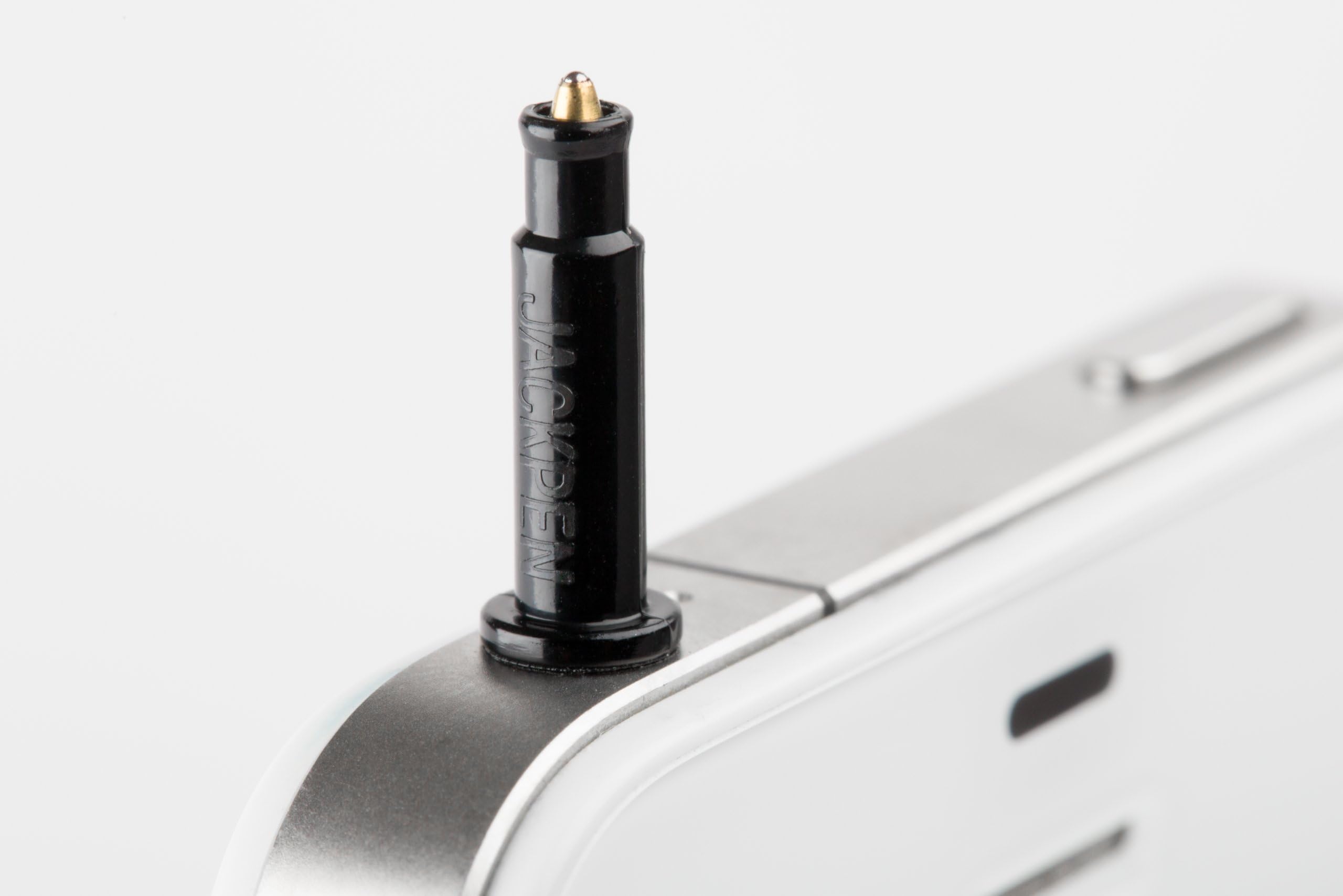 JACKPEN-Miniature pen that stores inside the headphone socket of any Mobile Phone and Smartphone - 3 in Pack (Black)