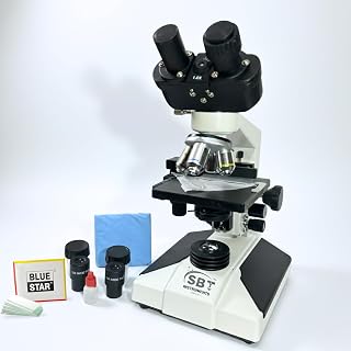 SBT 2500X Binocular Compound Microscope for Laboratory Pathological & Medical Microscope for Doctors & Students 40X–2500X ... Price In India
