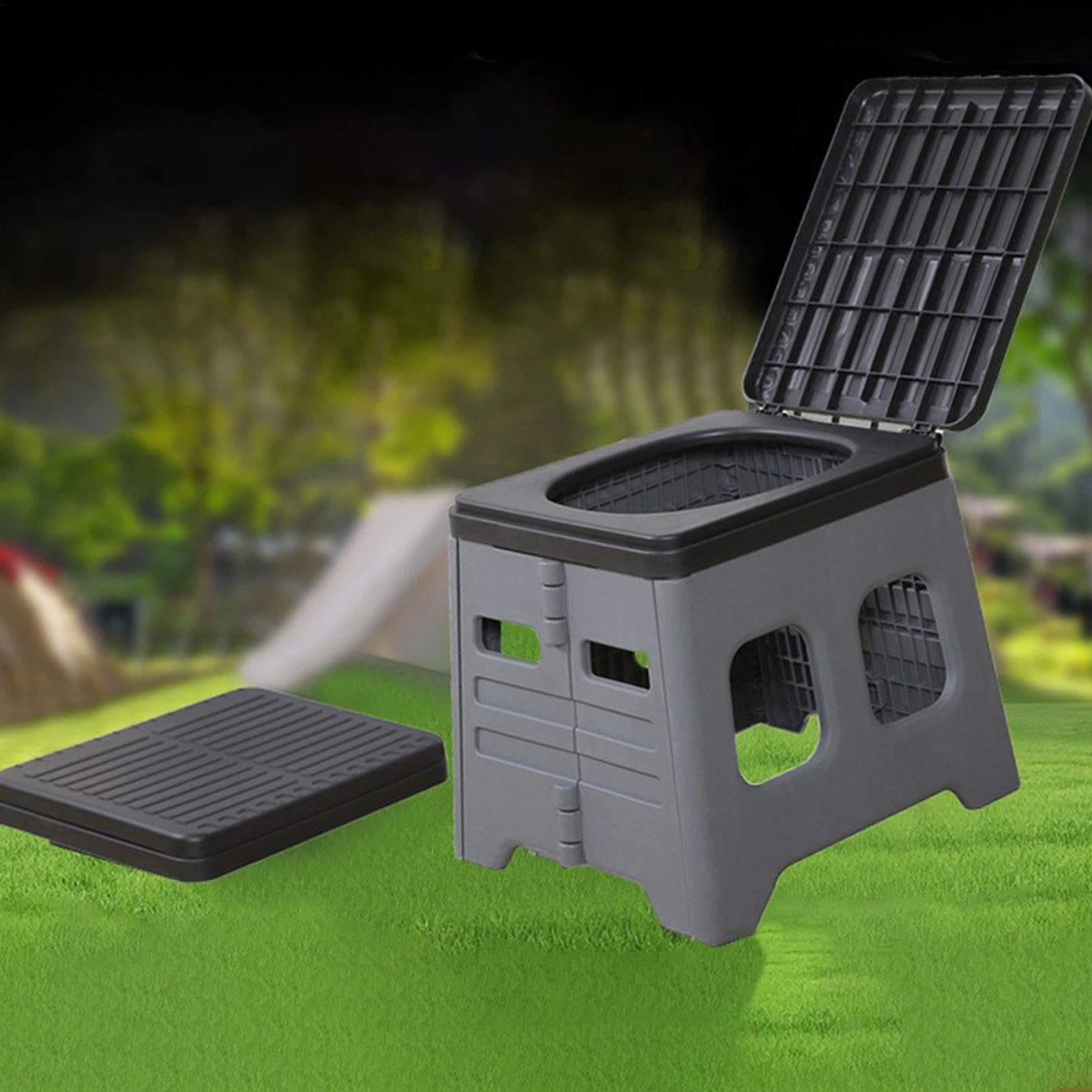 Vale di viaggio per campeggio, toilette portatile per il campeggio Campo | Bagno portatile igienico per la cura personale per avventure all'aperto escursion