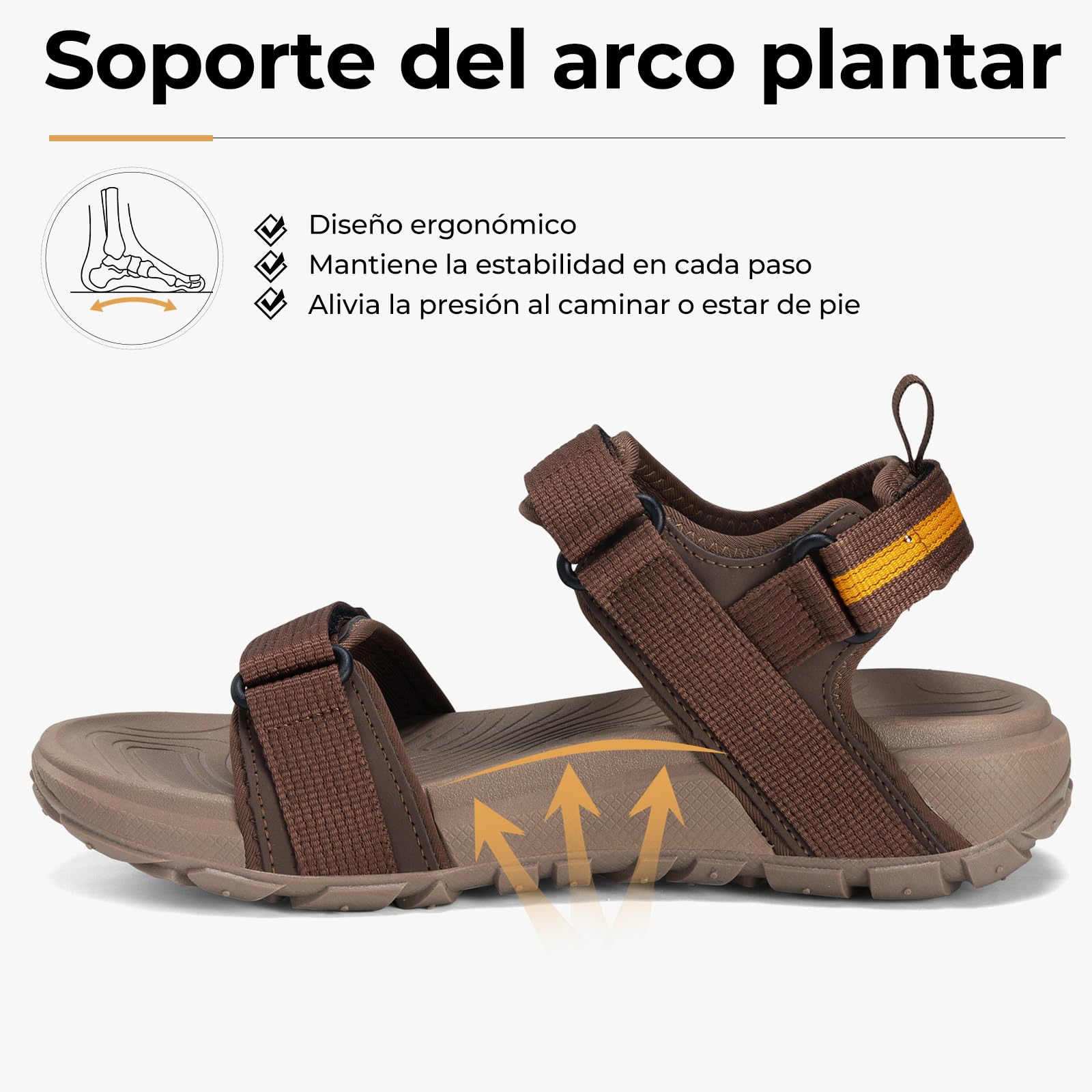 Mishansha Sandalias Hombre Verano Zapatos Trekking Deportivas con Punta Abierta Playa al Aire Libre 39-46 EU
