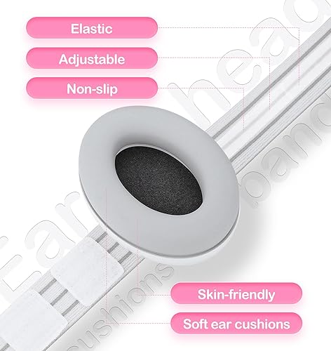 Miniatura 5 de Hocazor HZ001 - Protección auditiva para bebés, certificado CE y CPC para bebés de hasta 36 meses, con diadema de repuesto, orejeras para bebés,