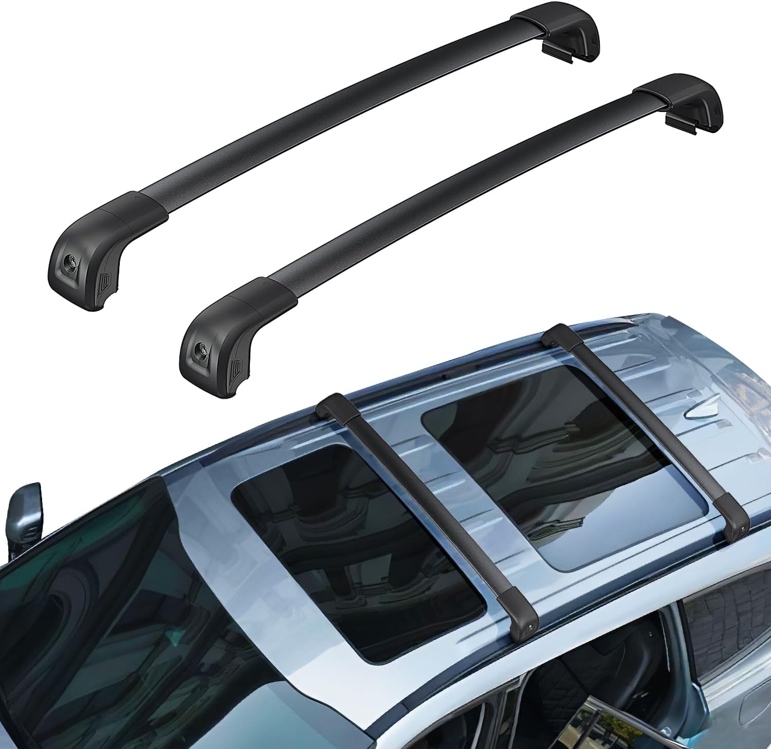 Kayak Rack KIA Telluride Roof Rack (2019-2025) Locking Crossbars