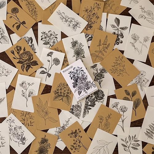 Miniatura 8 de Kit de papel para álbumes de recortes, collage de luna, de encaje, diario, planificador, materiales, suministros de decoración de diario basura para