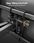 monTEK Heavy Duty TV Wall Mount for 37-90 Inch TVs up to 165lbs, 4X Load Tested, 25.1" Extended Full Motion Dual Articulating Arms, Fits 12/16/18/24" Studs, Tool-Free Tilt/Swivel, Max VESA 600x400mm
