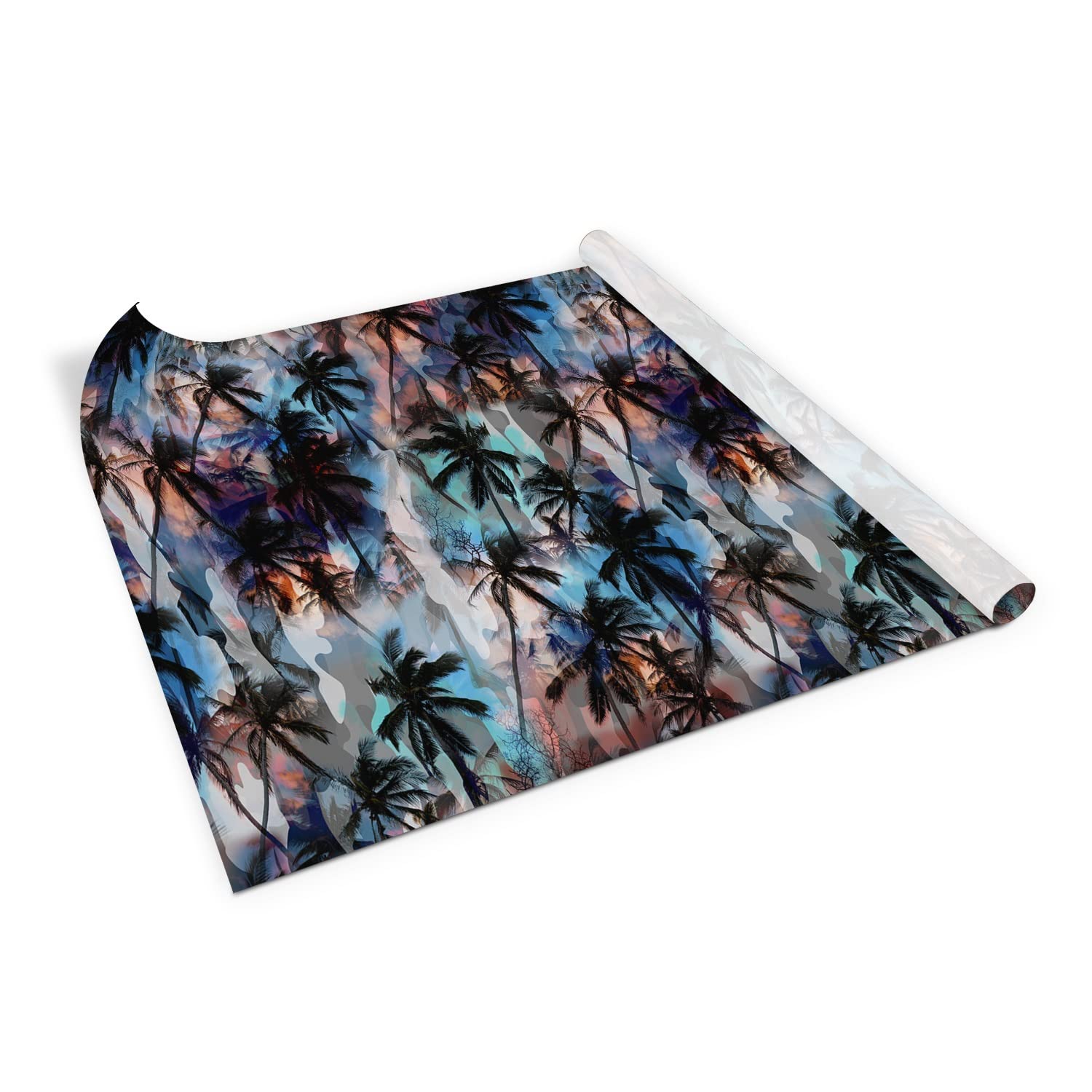 Pegatinas para muebles Coloray de 100x50cm con diseño de palmeras tropicales