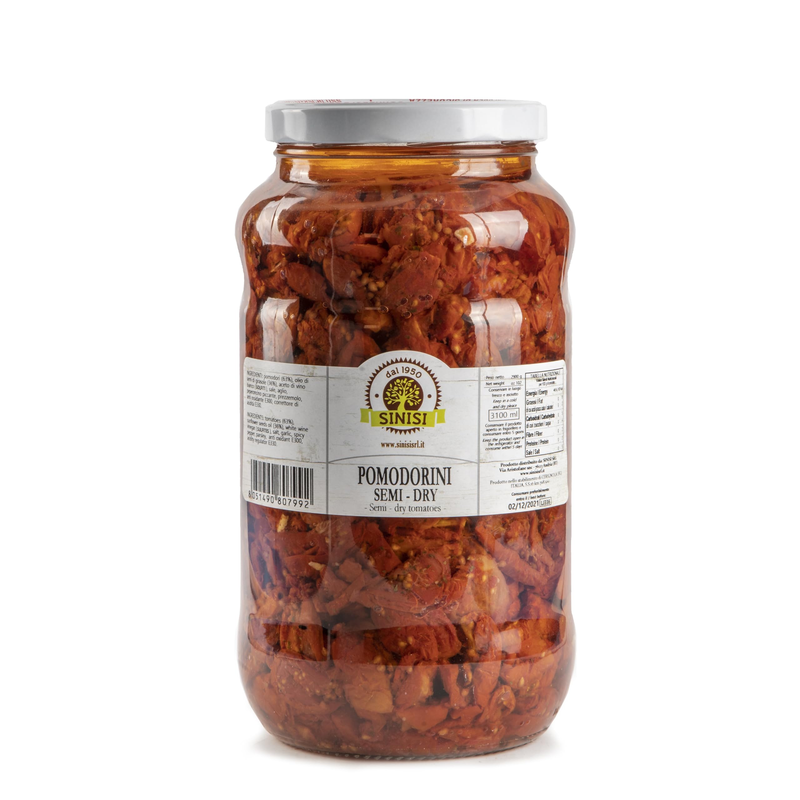 Pomodori semi-dry 3100ml
