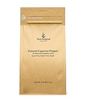 Vista 3 de Pure Original Ingredients Pimienta de Cayena molida (1 libra), sabor picante, salsas, frotaciones secas, utilizada en salsas picantes