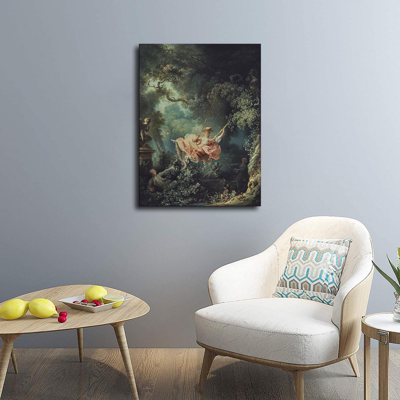 Amazon.com: The Happy Accidents of The Swing Painting, Jean-Honore