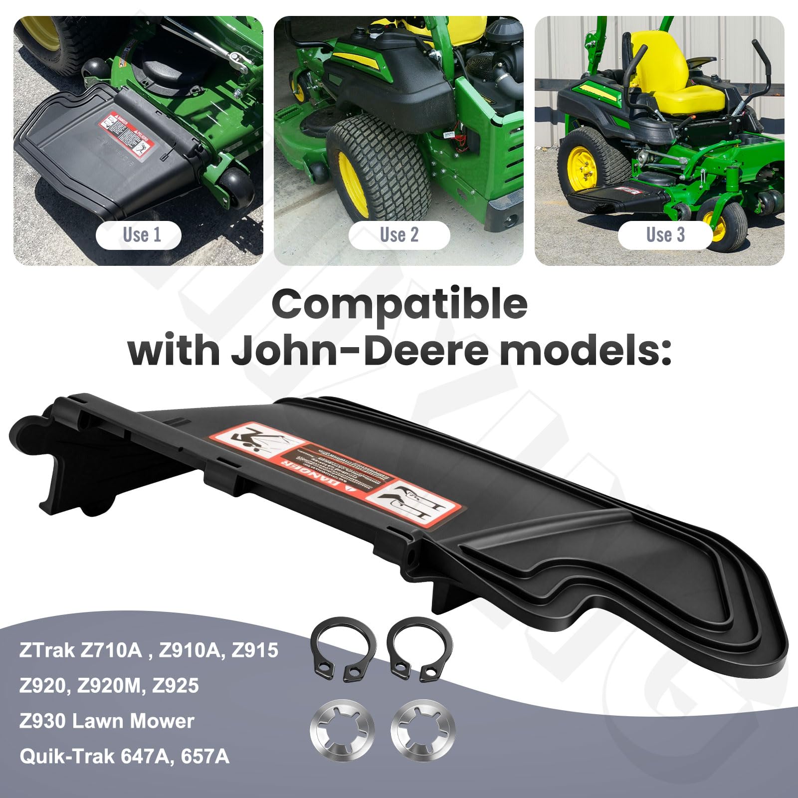 Amazon.com: TCA21073 Discharge Chute Kit W/Parts for John-Deere