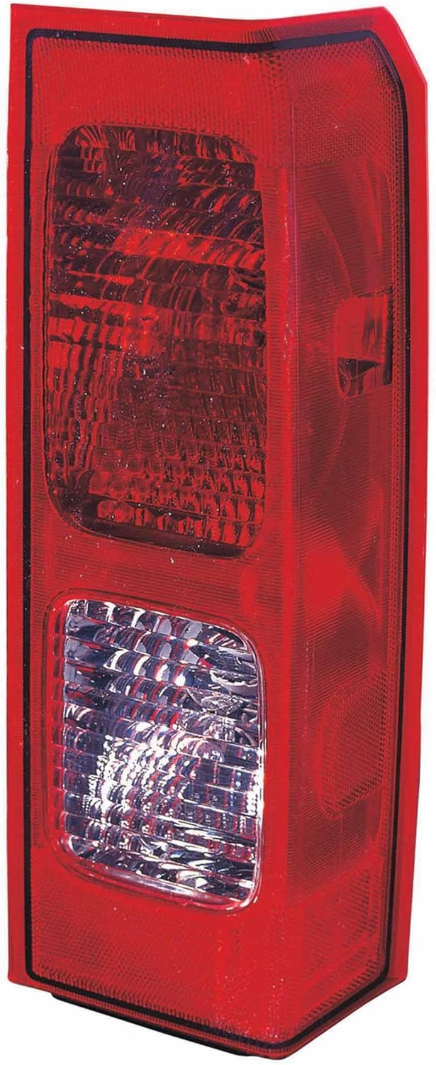 DEPO 336-1915L-US Hummer H3 Driver Side Tail Lamp Assembly with Bulb and Socket