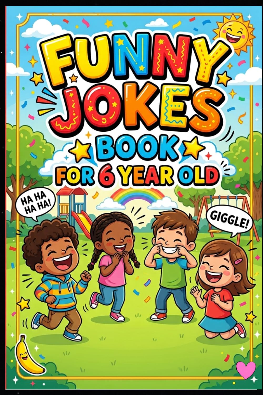 Funny Jokes Book For 6 Year Old