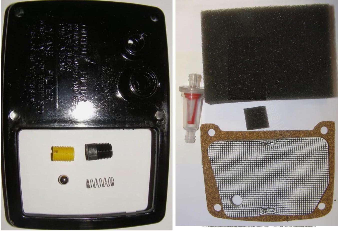 M16545FF pump end cover w/FREE pump kit and FREE PP214 filter kit includes fuel filter