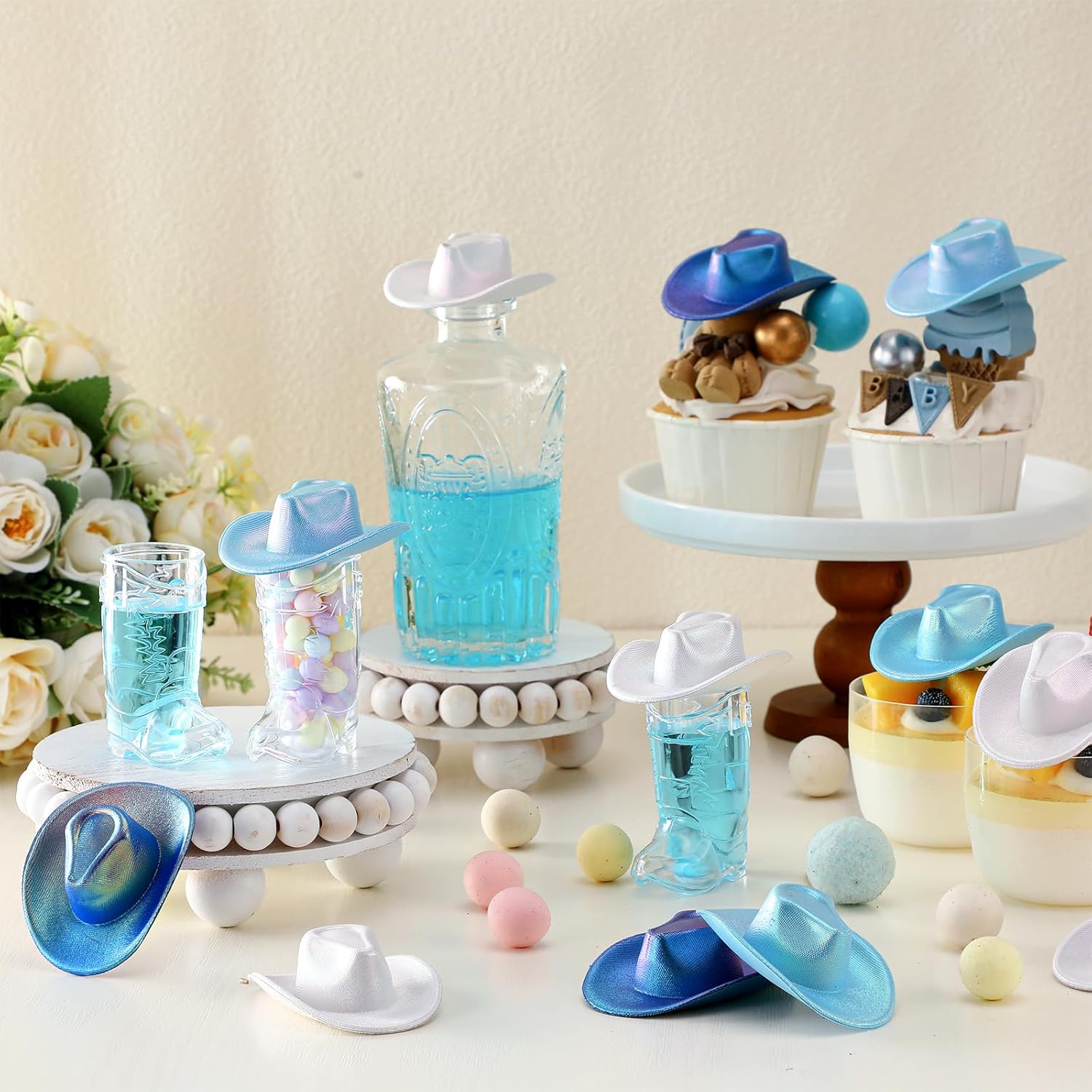 10 Pièces Mini Verres À Shot De Botte De Cowboy Tasses De