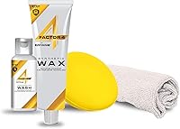 Vista 3 de Rust-Oleum 345537 Factor 4 Kit de cera sintética para coche, 4 oz