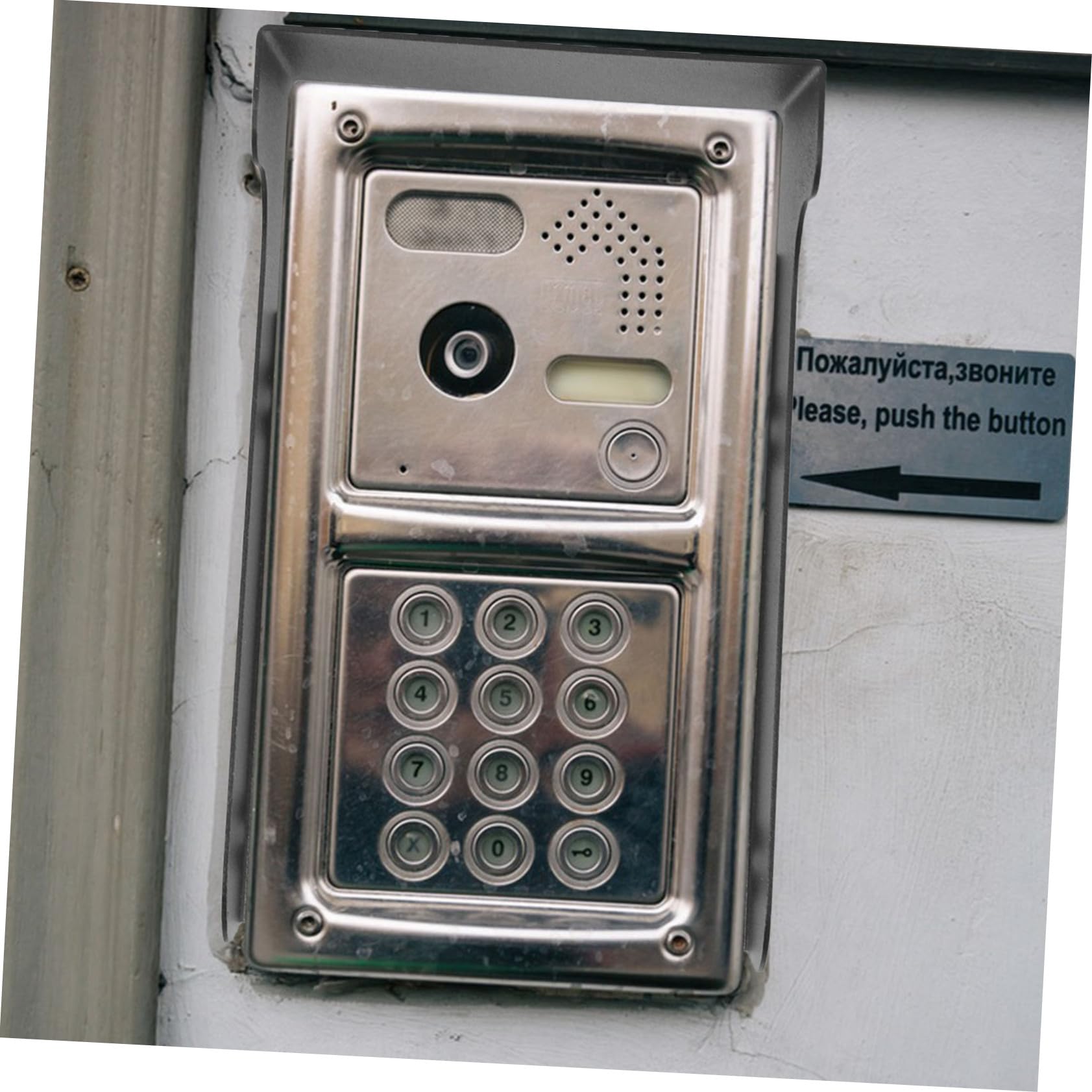 VILLCASE Doorbell Rain Cover Cover for Outdoor Use Durable Protector for Keypad Doorbell Fit for All Weather VILLCASE Doorbell Rain Cover Cover for Outdoor Use Durable Protector for Keypad Doorbell Fit for All Weather