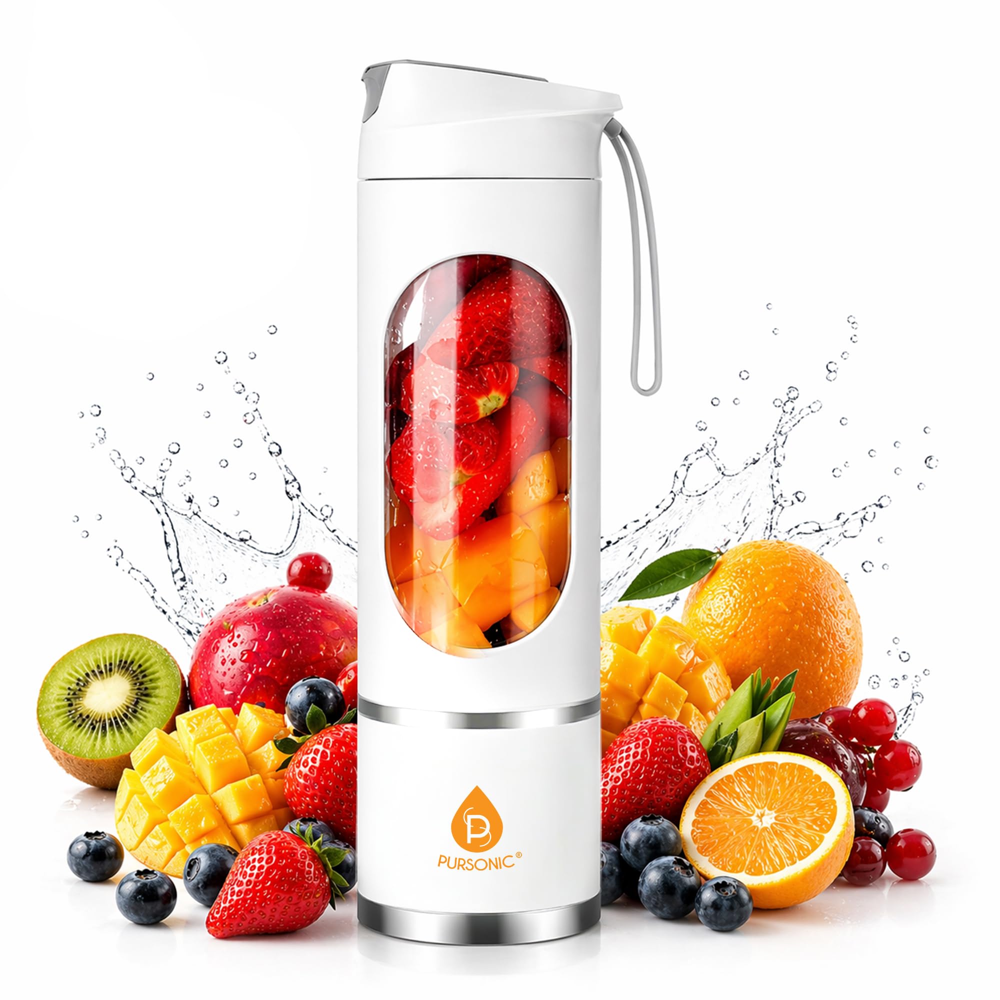 Amazon.com: Pursonic Portable Blender Cup with 50W Motor and 12