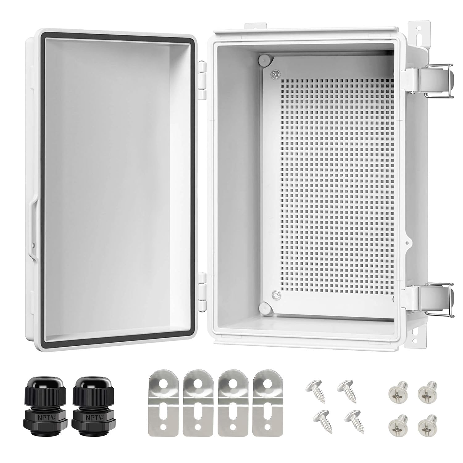 LeMotech Waterproof Electrical Box - IP67 Stainless Steel -32