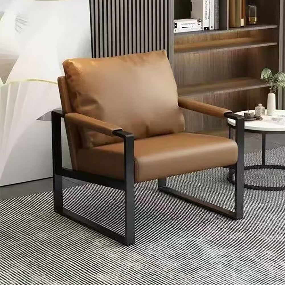 Amazon｜ソファー 1人掛け PUレザー クッション付き コンパクト 椅子