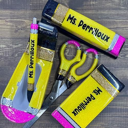 5 PCS Personalized Office Supplies Kit Custom Office