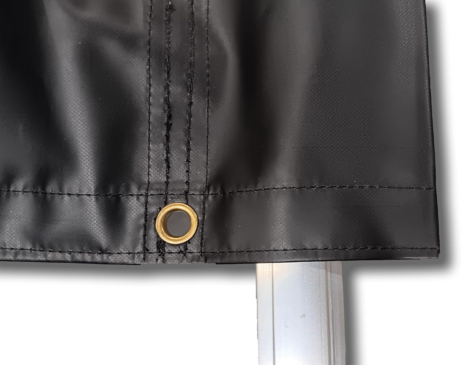 Carolina Tarps 7’6" x 14’ Waterproof 18oz Vinyl Dump Truck Tarp - Heavy Duty PVC, Universal Fit