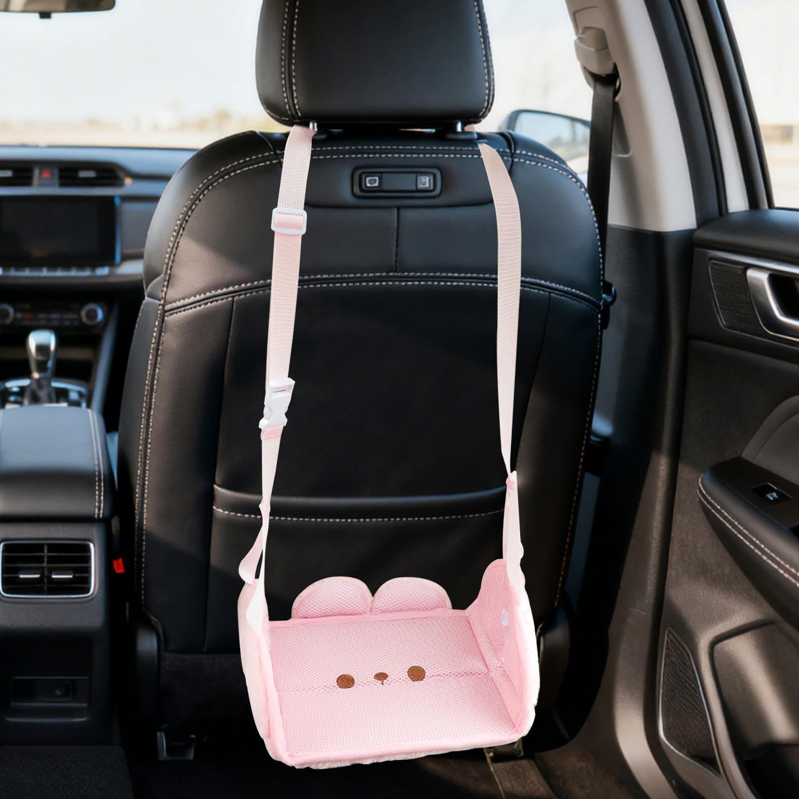 Reposapiés Para Asiento De Coche Para Niños | Accesorios Automotrices Portátiles Y Ajustables - Hamaca para Pies con Soporte para Piernas - Para Comodidad y Relajación en Viajes Largos por Carretera p
