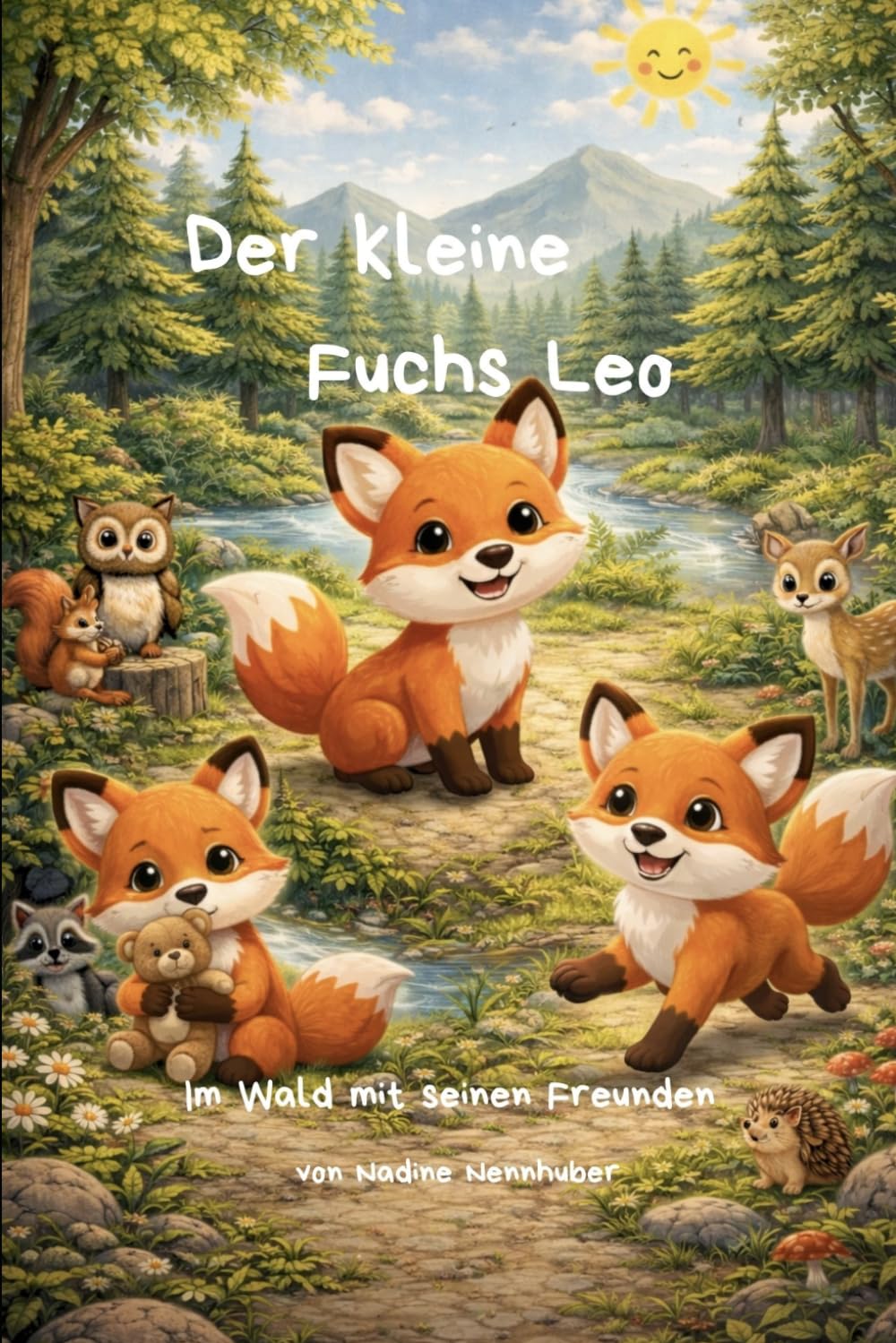 Der kleine Fuchs Leo - Im Wald mit seinen Freunden: 3 Geschichten über Mut, Freundschaft und Hilfsbereitschaft für Kinder ab 3 Jahren - Sammelband 1