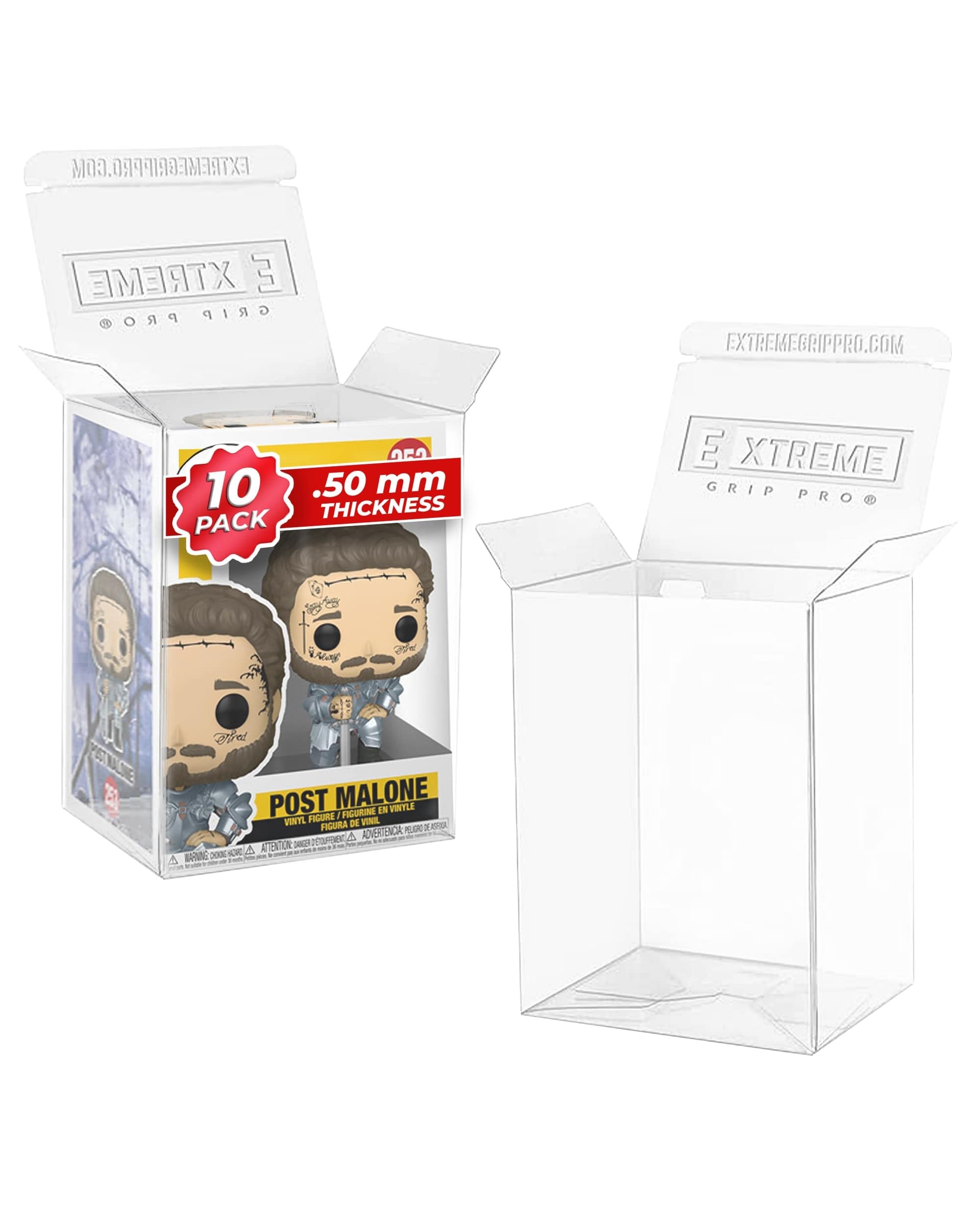 Protectors/Cases/for 4" Funko Pop Vinyl 0.5mm STRONG Thickness (1-100 pack) (20)