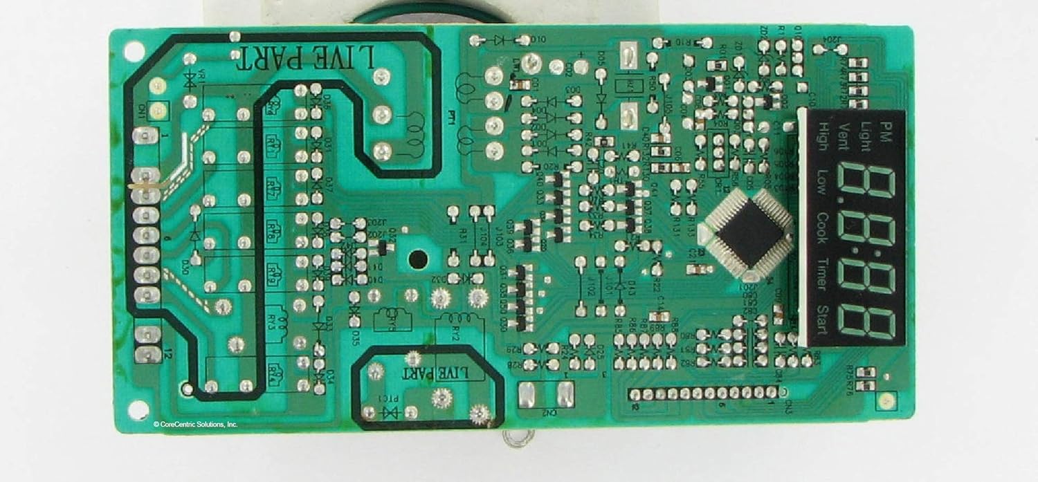 CoreCentric Remanufactured Microwave Control Board Replacement for LG 6871W1A497C