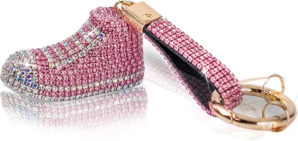 Cute Bling Rhinestone Keychains for Women & Girls