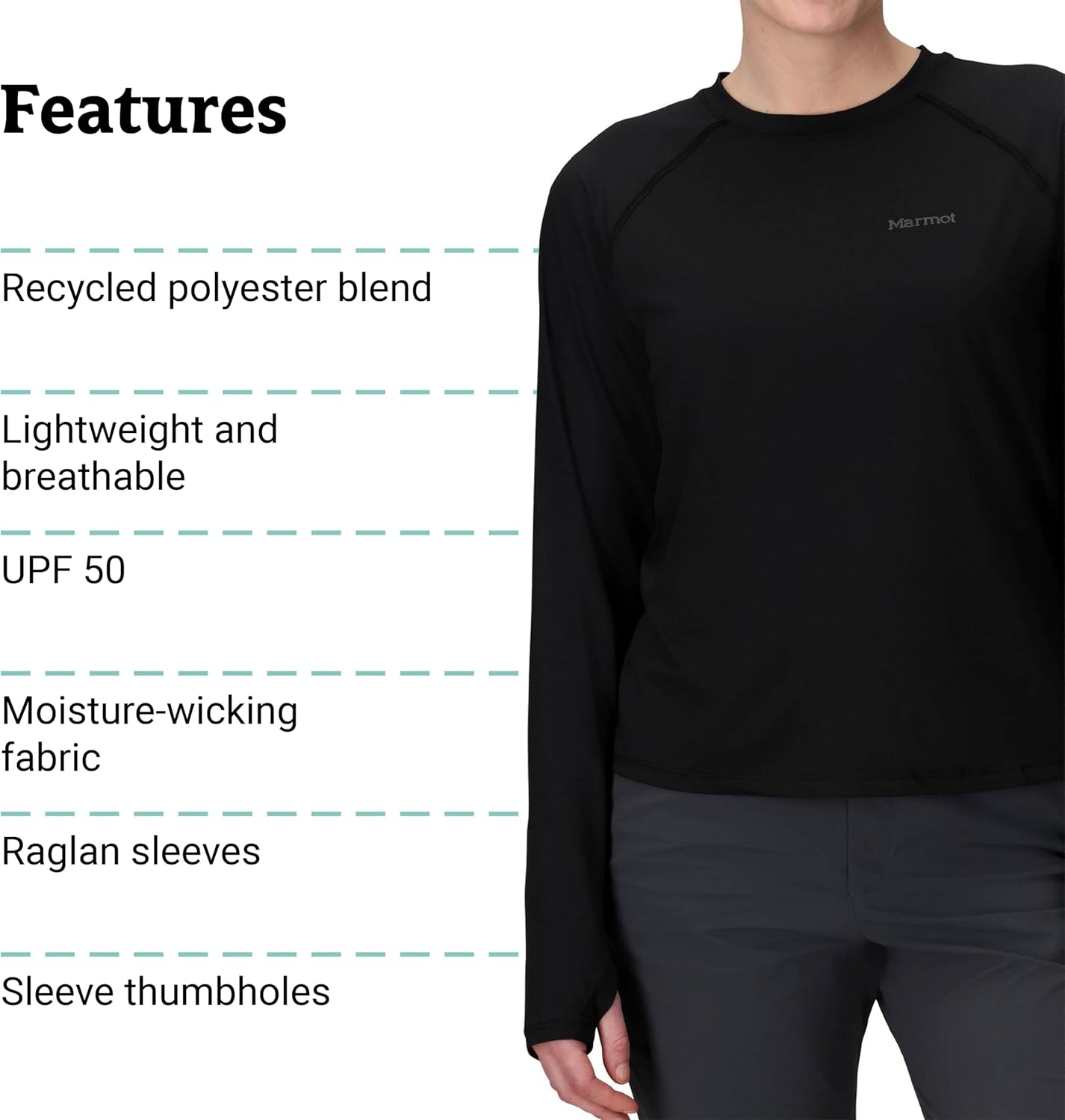 Marmot Womens Women's Windridge Long Sleeve Shirt - Image 5