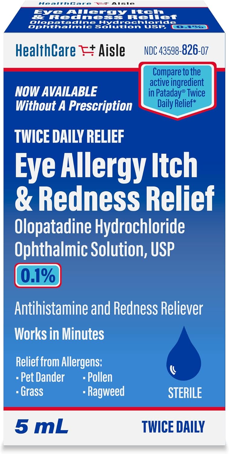 HealthCareAisle Eye Allergy Itch & Redness Relief