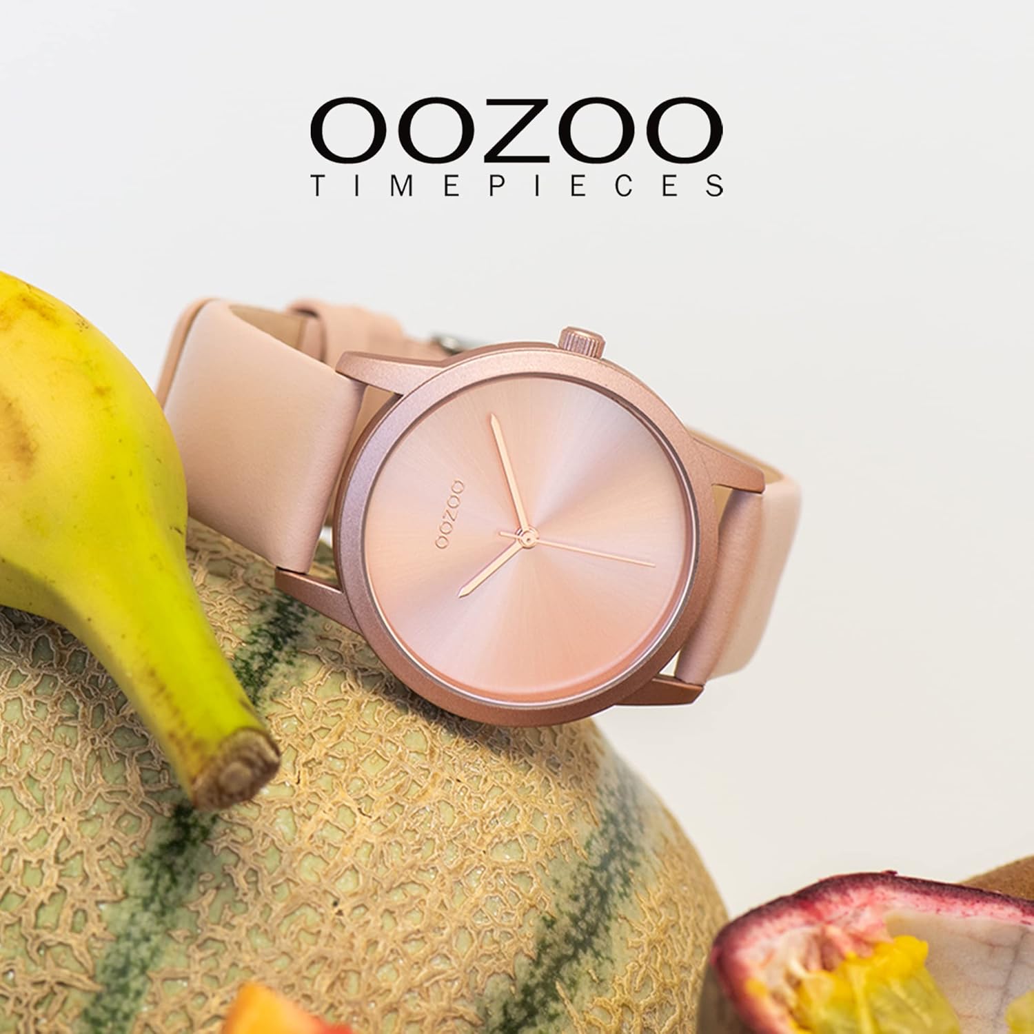 OOZOO Timepieces - Orologio da polso da donna con cinturino in pelle da 20 mm, orologio da donna di alta qualità, analogico, rotondo OOZOO Timepieces - Orologio da polso da donna con cinturino in pelle da 20 mm, orologio da donna di alta qualità, analogico, rotondo