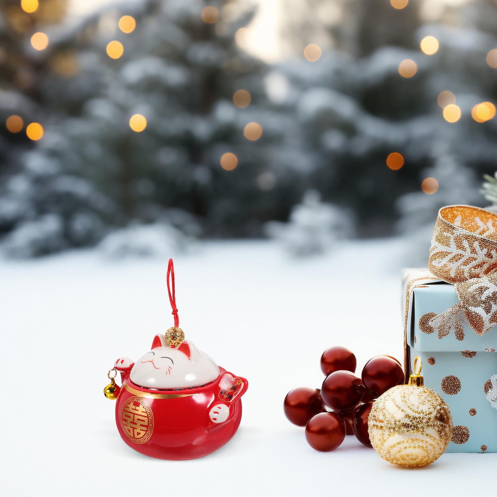 Mikinona Barattolo in Ceramica Decorativo per Matrimoni Coperchio Sigillato, Contenitore Versatile per Conservazione di Snack e Tè, per Decorazioni Casa e Bomboniere Festa Stile Casuale