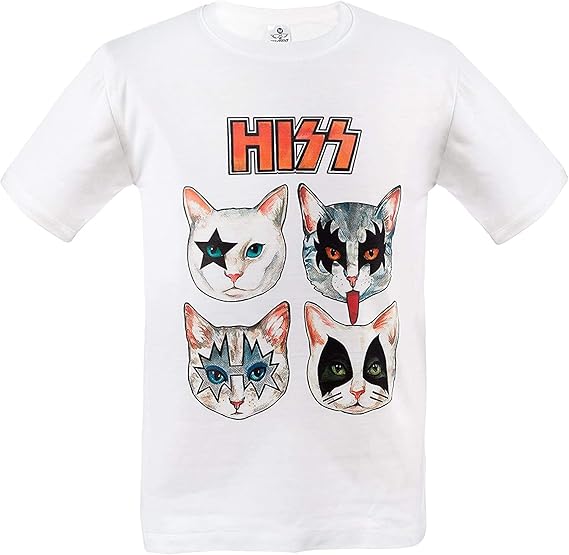 Amazon Nanagoten 猫 レディース プレゼント ロックtシャツ おもしろ ねこ Tシャツ メンズ 半袖 レディース 夏服 コットン 丸襟 通気性 快適 綿製 人気 おしゃれ ファッション 男女兼用 Tシャツ カットソー 通販