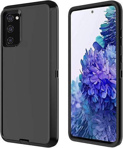 Annymall Funda para Galaxy S20 FE 5G para Samsung S20 FE Funda resistente con protector de pantalla para mujeres y hombres Funda resistente a golpes